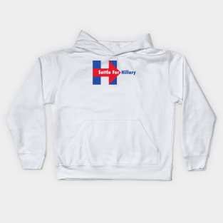 Settle for Hillary Kids Hoodie